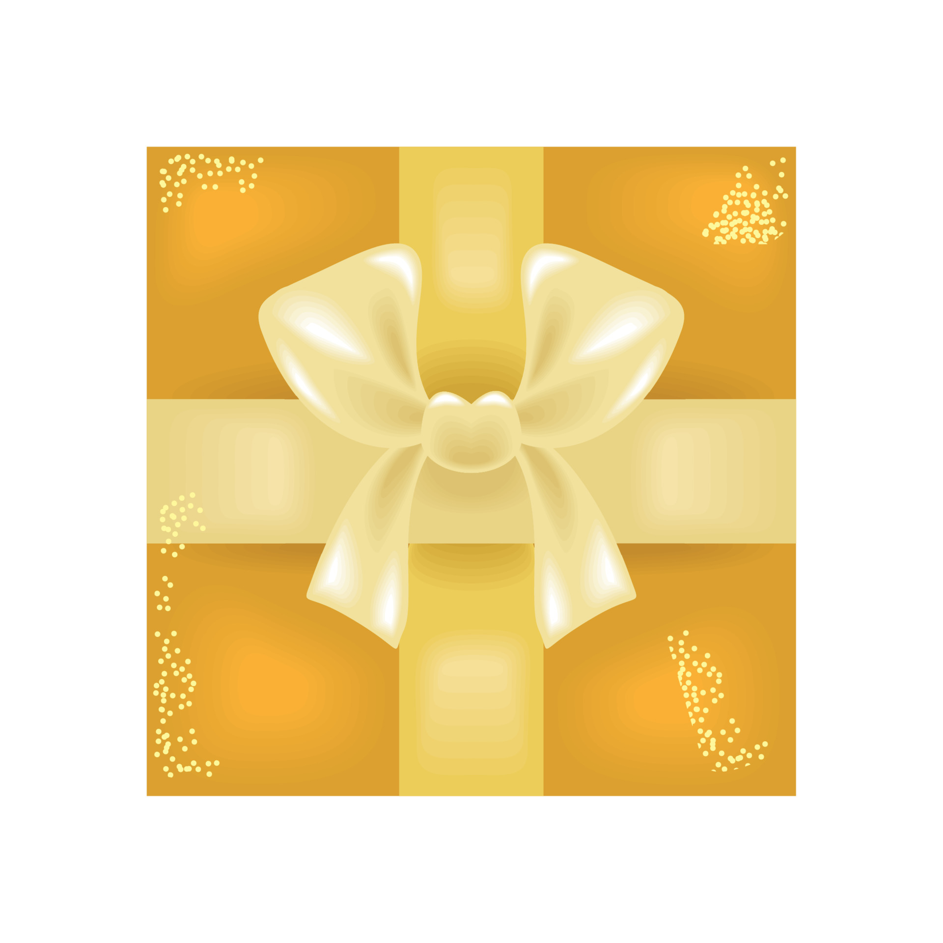 gold gift box 16766856 Vector Art at Vecteezy