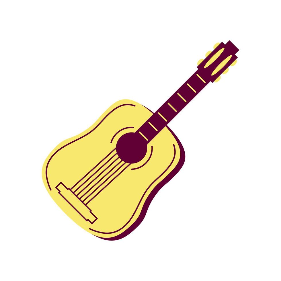 guitar music instrument vector