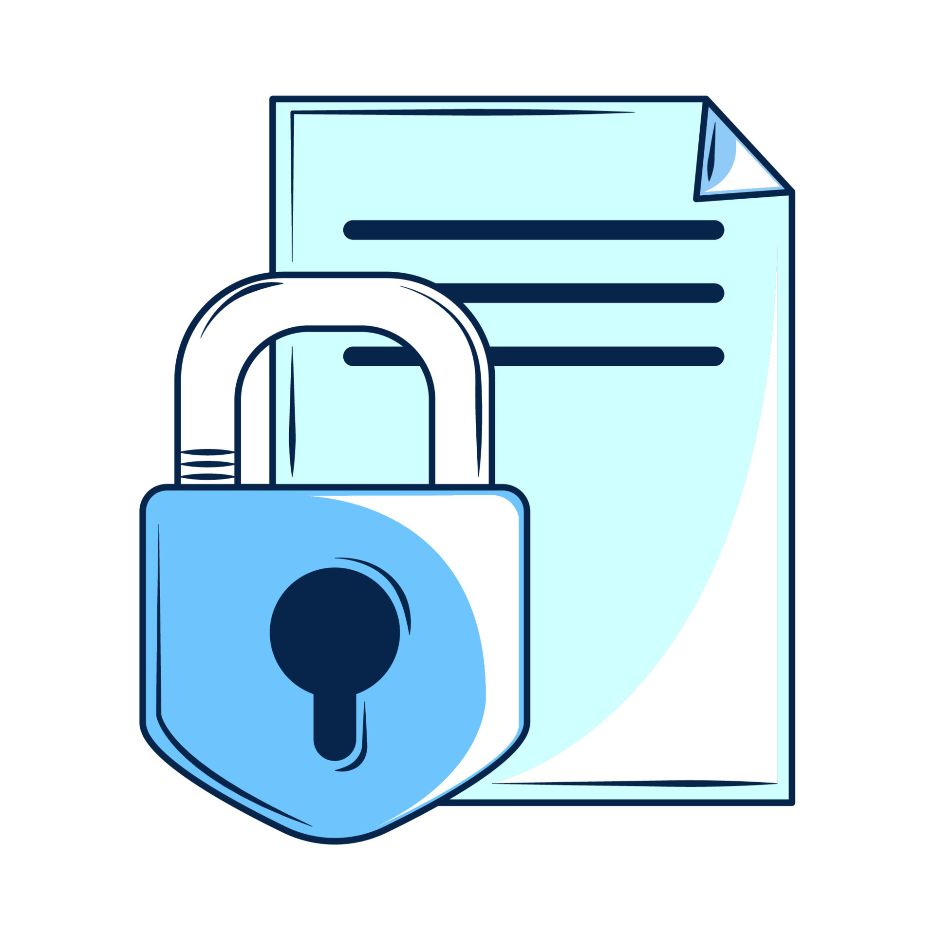 padlock data cybersecurity 16766981 Vector Art at Vecteezy