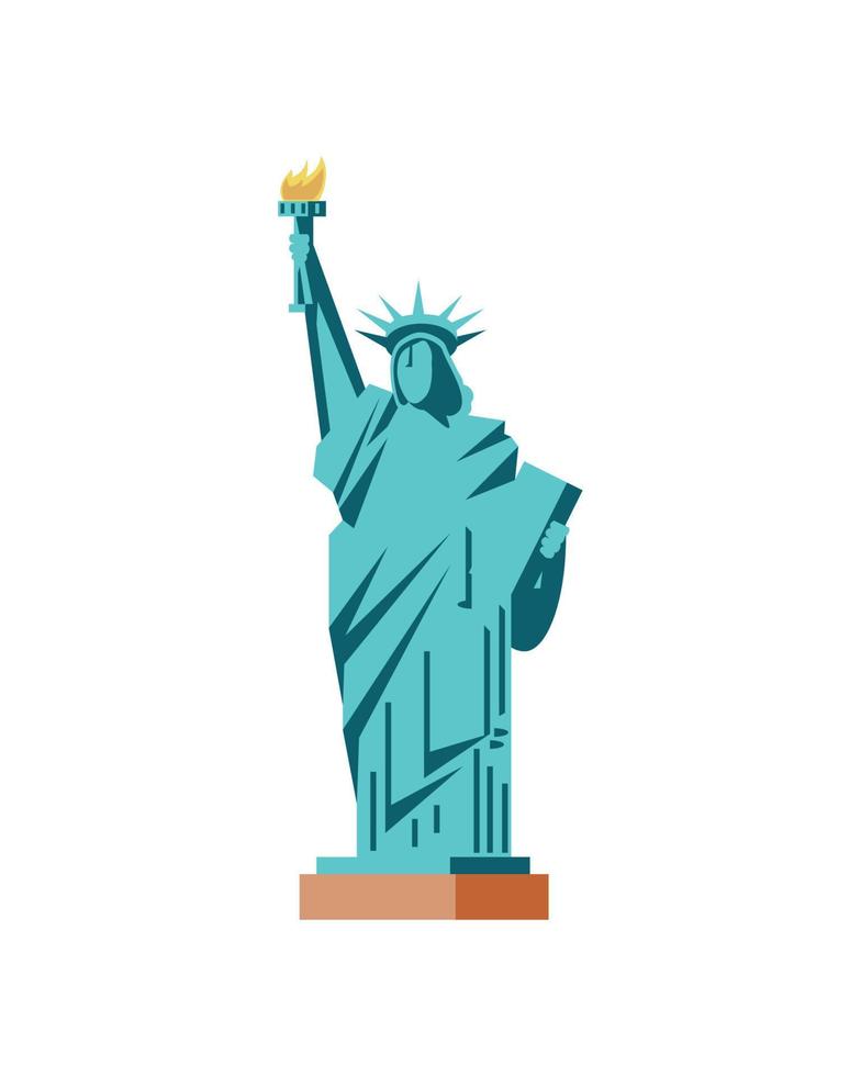 estatua de la Libertad vector