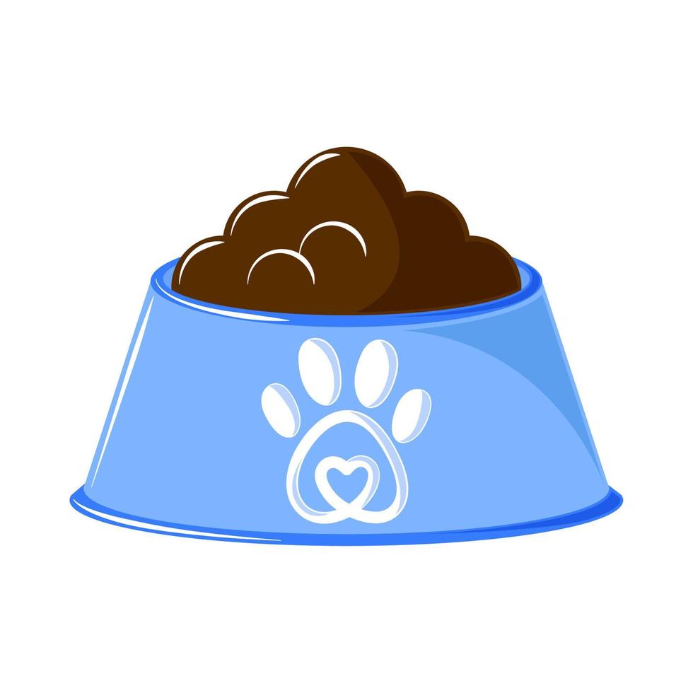 pet food icon vector