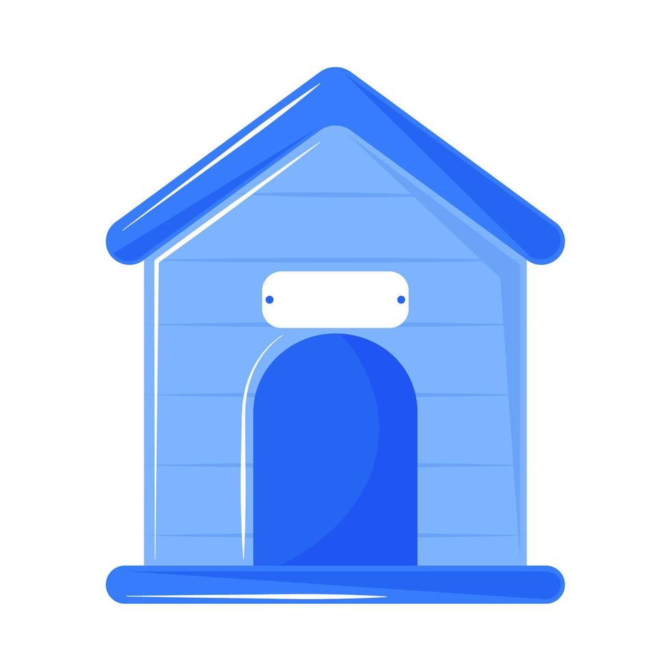 pet house icon vector