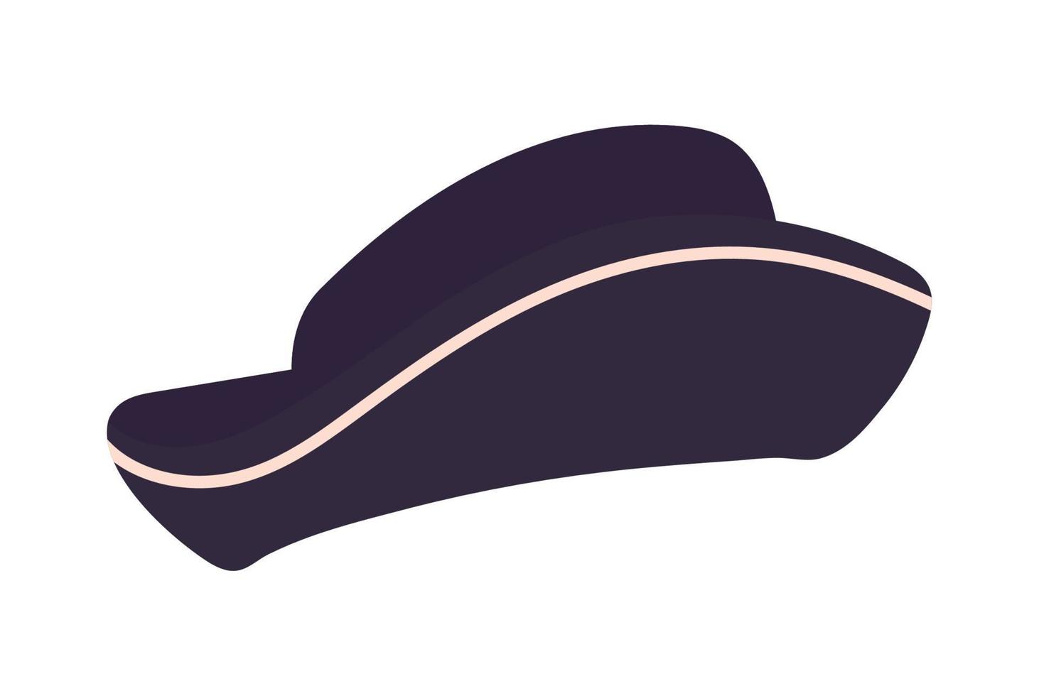 pirate cap cartoon vector