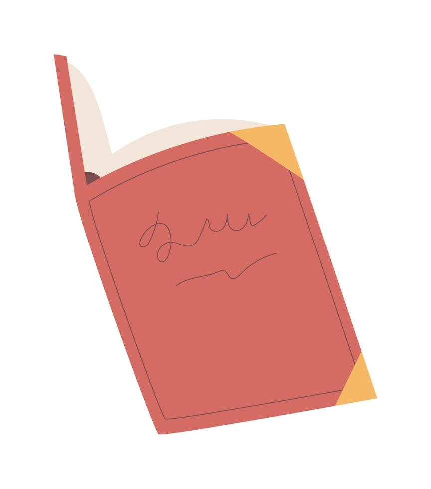 icono de lectura de libro abierto vector