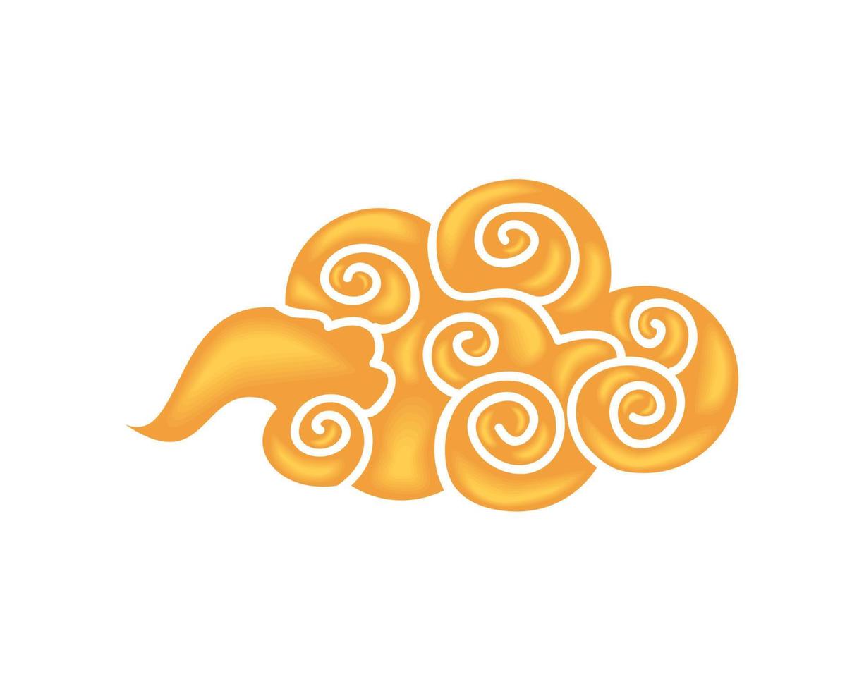 chinese cloud design vector