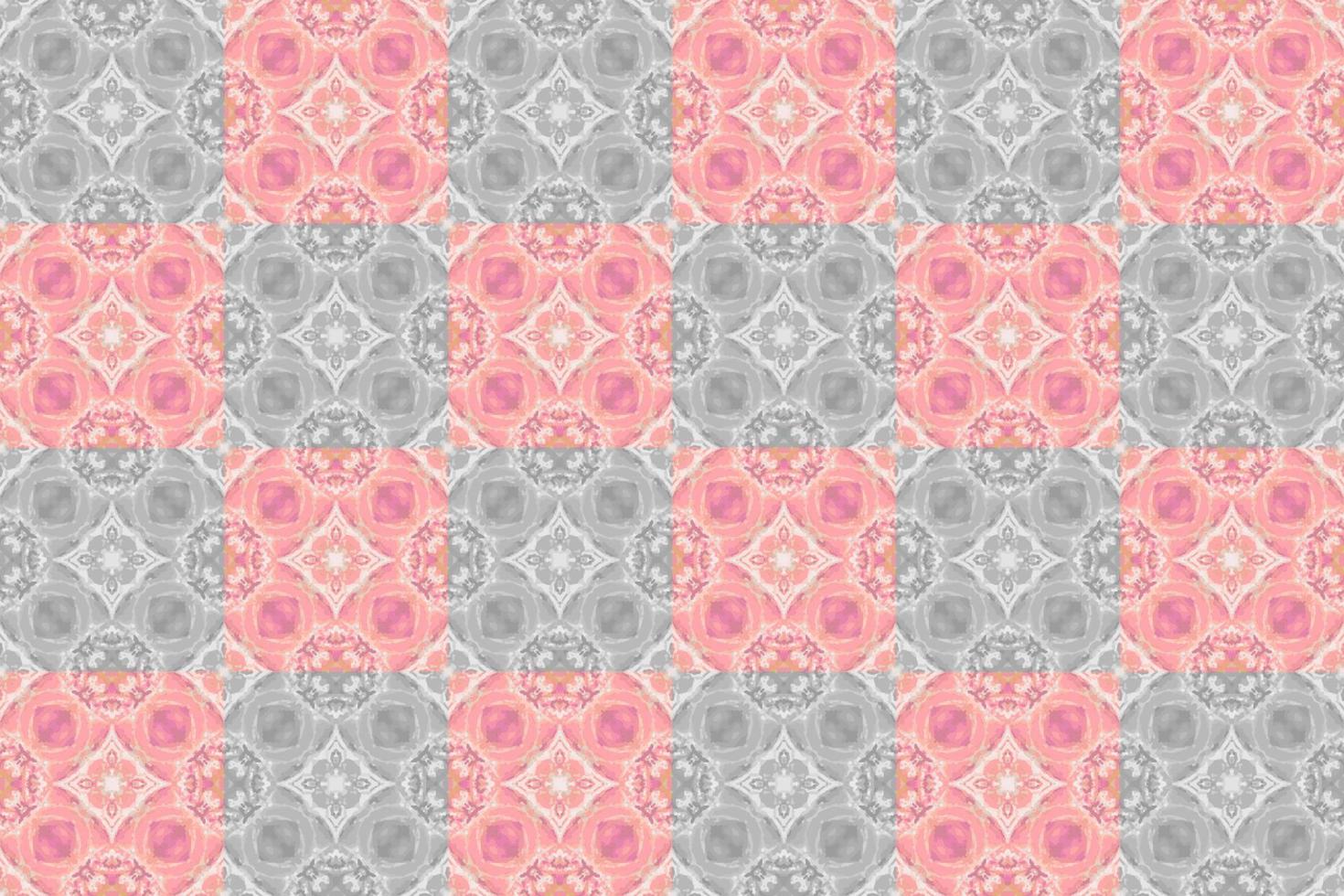 Abstract seamless pattern, seamless wallpaper, seamless background designed for use for interior, wallpaper, fabric, curtain, carpet, clothing, Batik, satin, background, illustration, Embroidery. vector