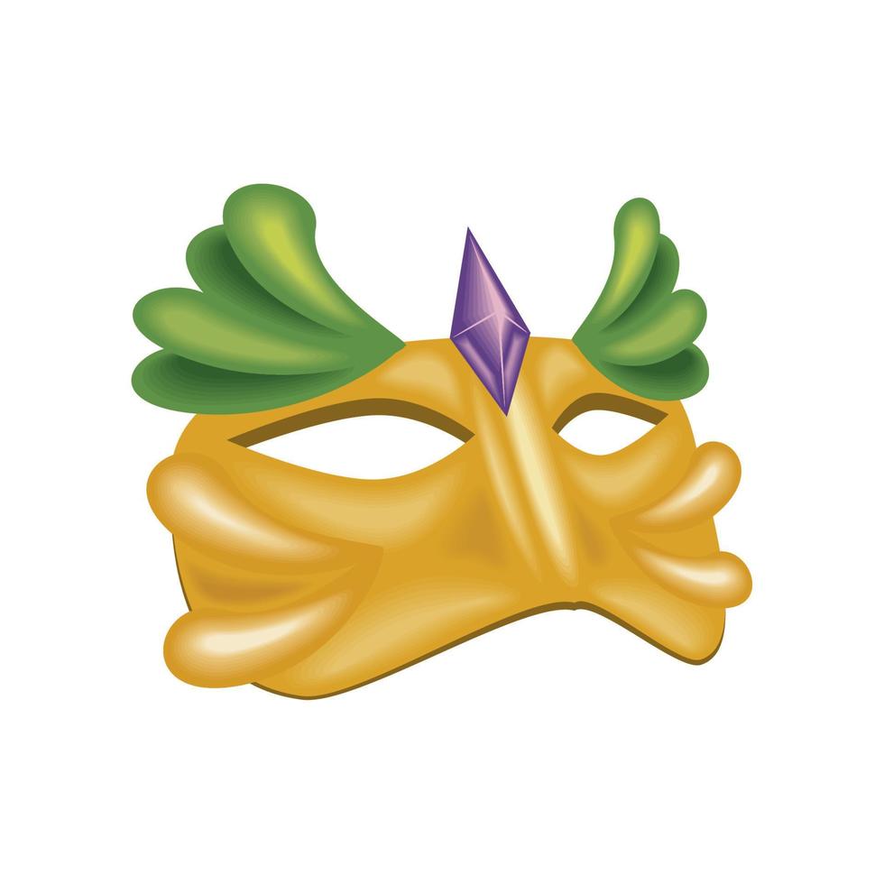 mask carnival mardi gras vector