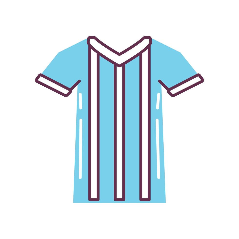 camiseta de árbitro de fútbol americano vector