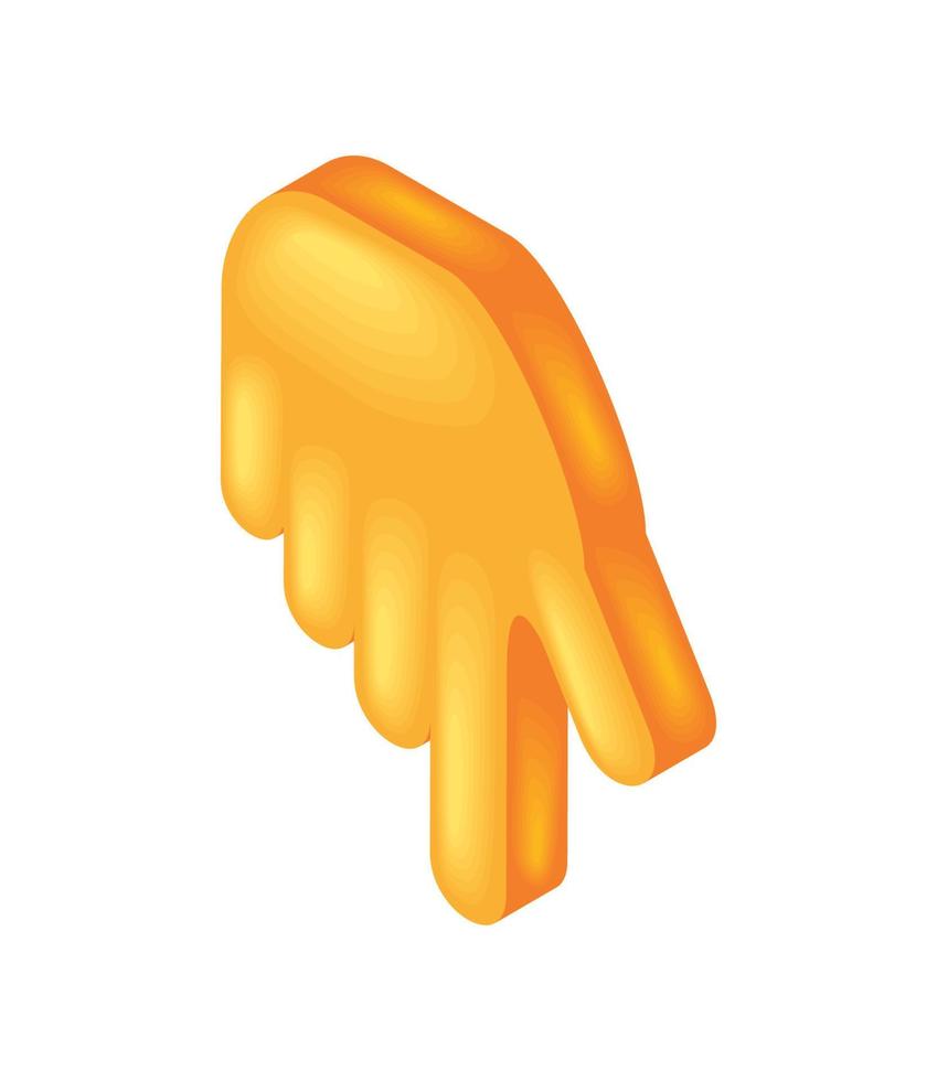 hand location you are here vector