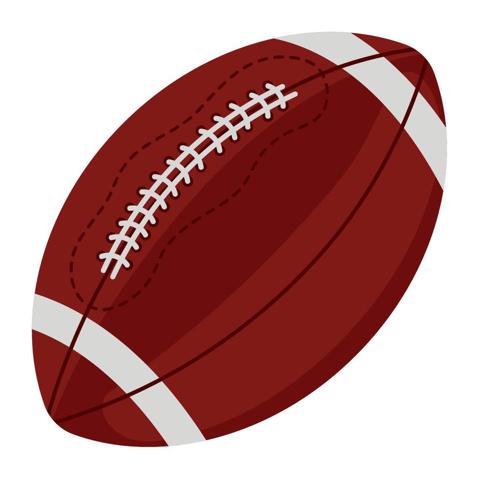 american football ball vector