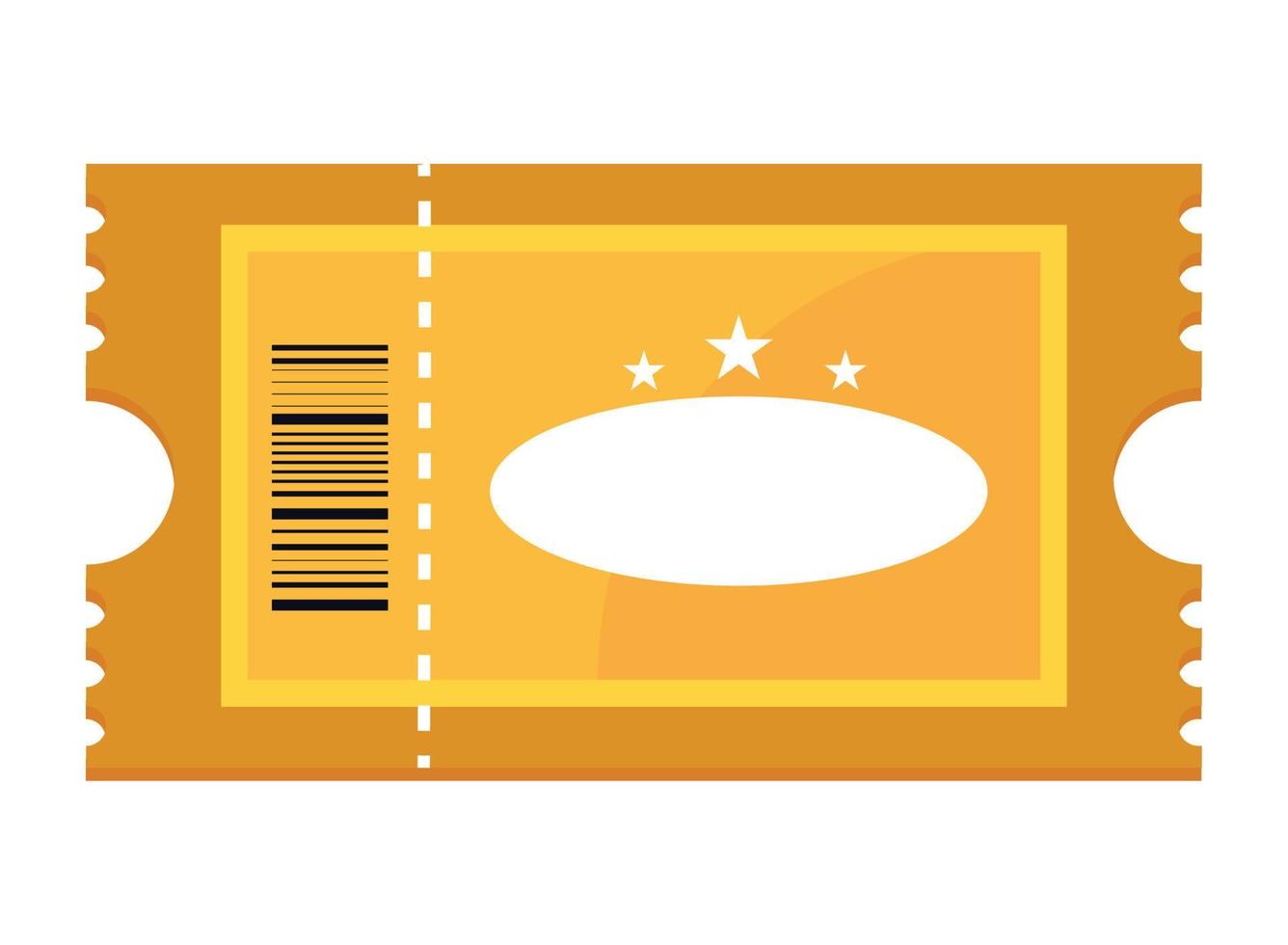 ticket access icon vector