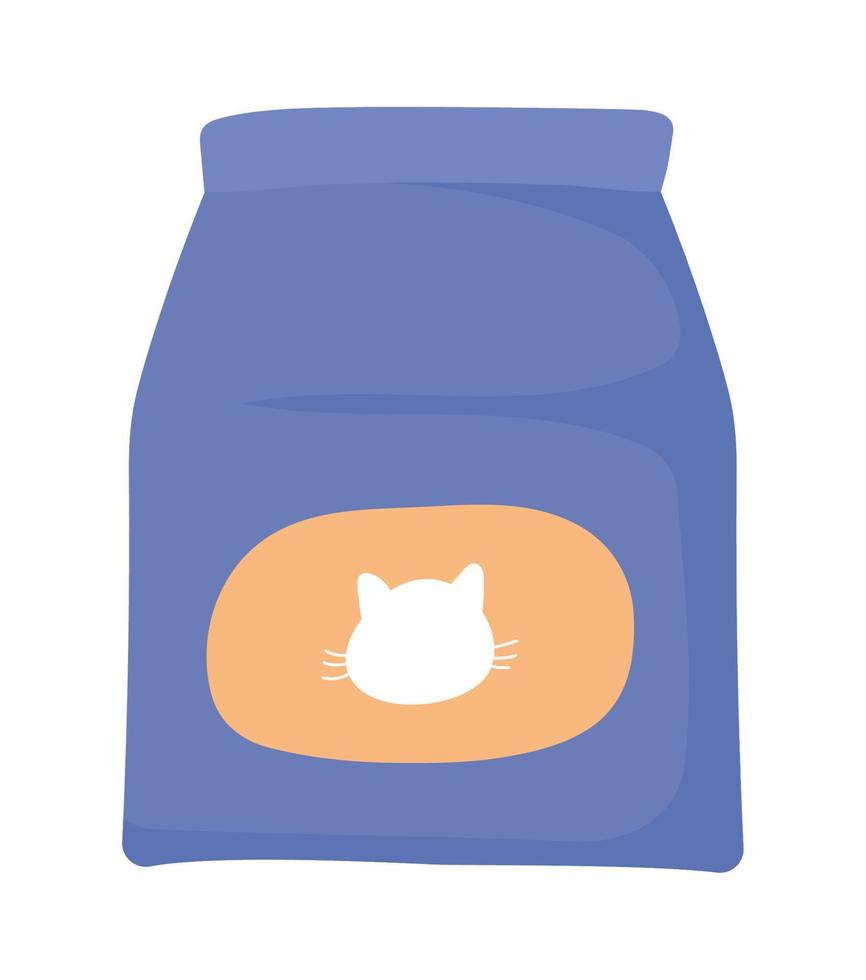 pet food pack vector