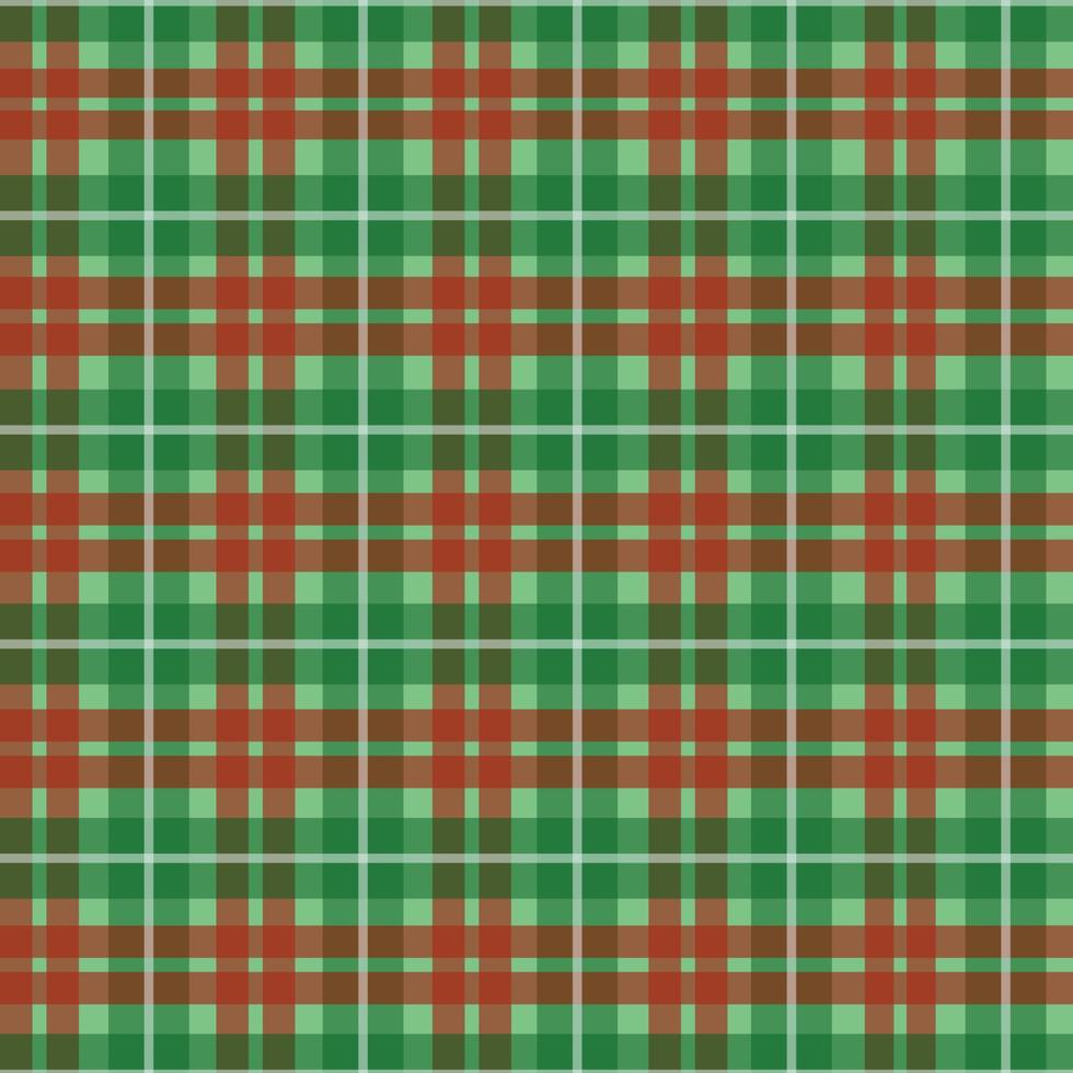 Seamless pattern of scottish tartan plaid, check fabric texture. Flat backdrop of striped textile print. vector
