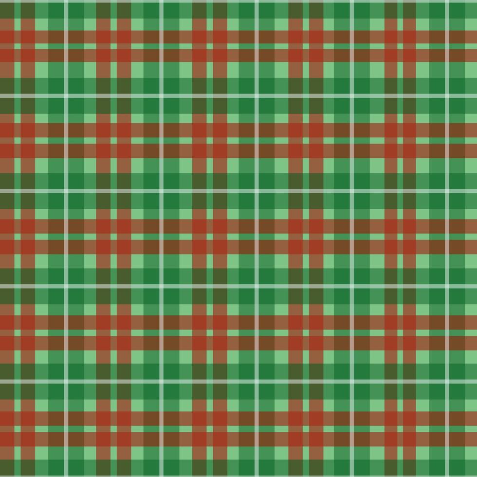 Seamless pattern of scottish tartan plaid, check fabric texture. Flat backdrop of striped textile print. vector