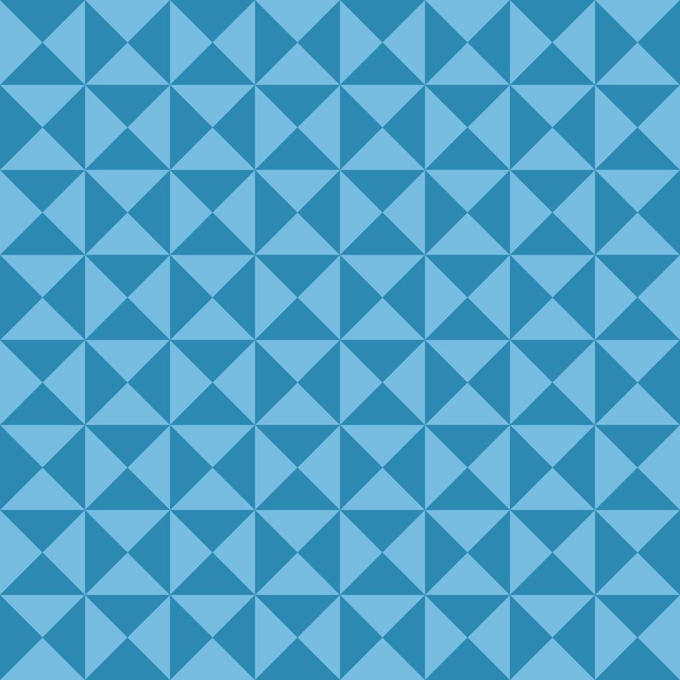 Seamless background with triangles. Blue and blue triangle, flat picture vector