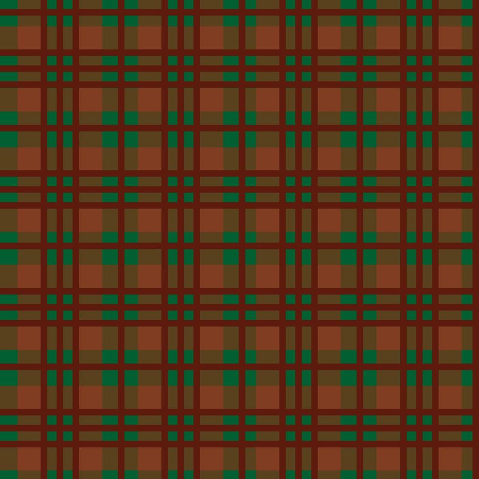 Seamless pattern of scottish tartan plaid, check fabric texture. Flat backdrop of striped textile print. vector