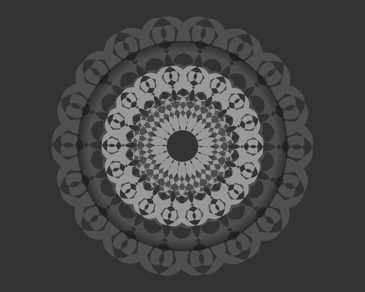 vector de mandala de lujo