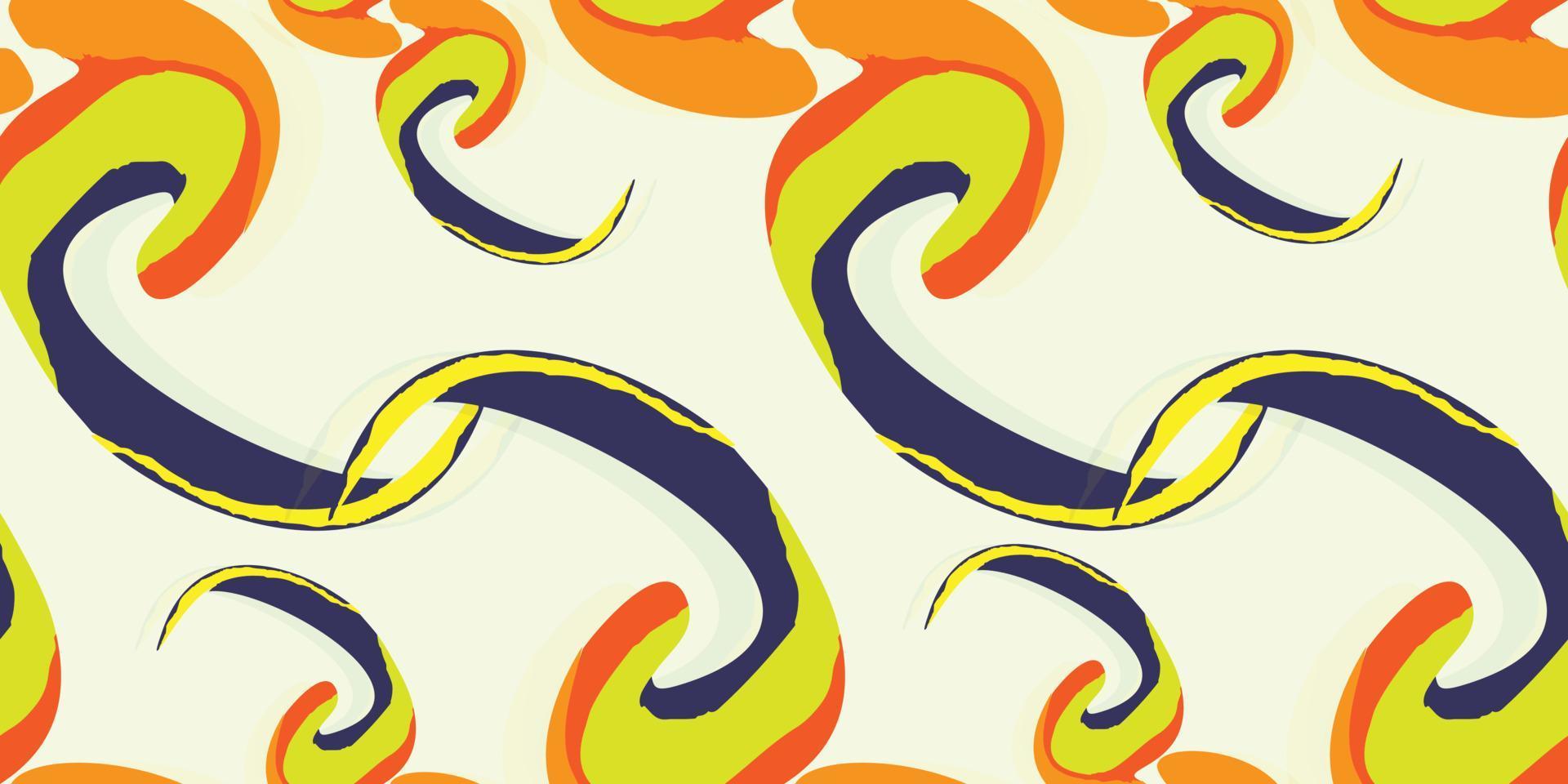 Seamless abstract modern pattern. Vector illustration.