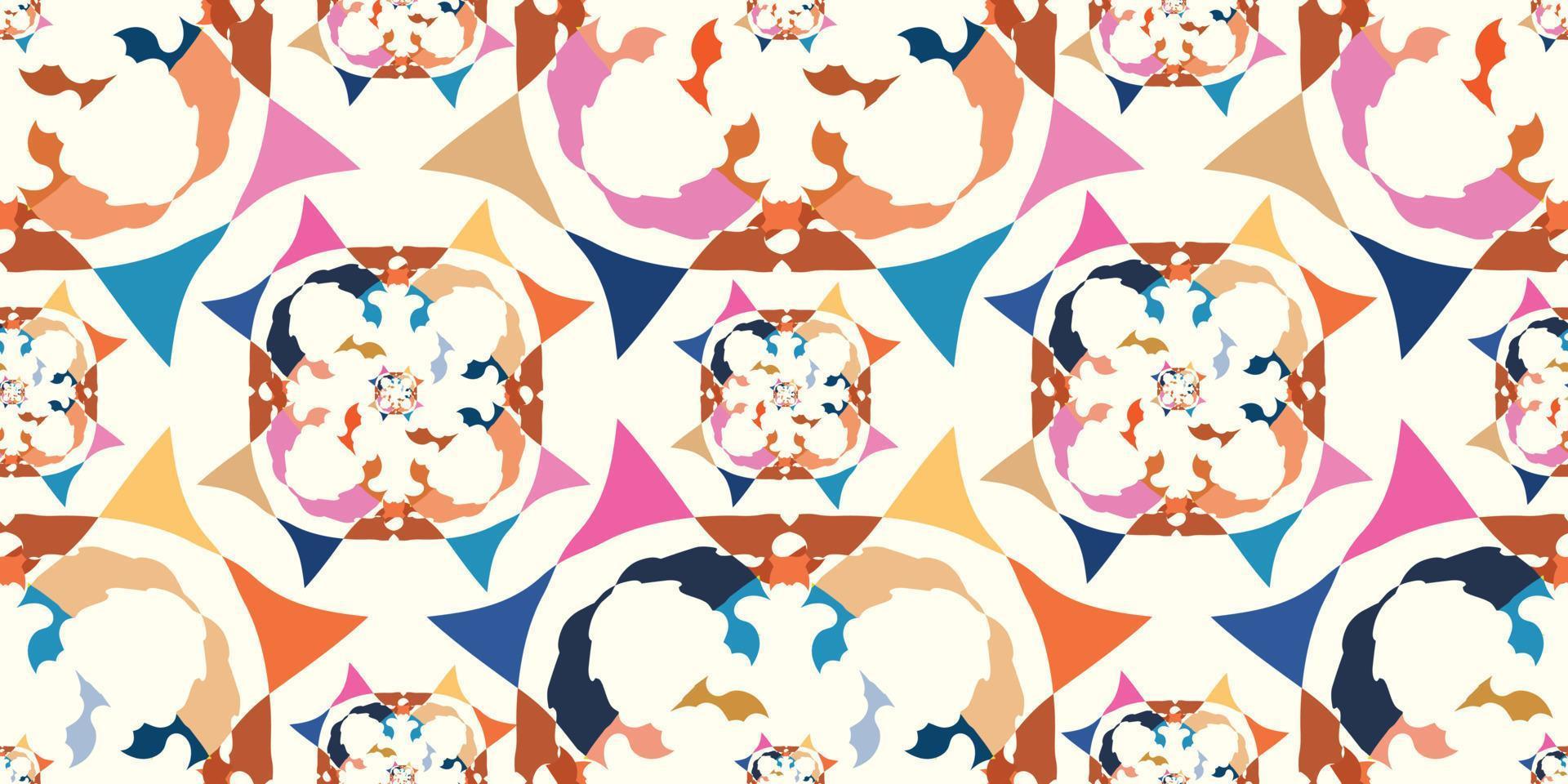 Modern abstract seamless pattern. designed with creative ideas vector