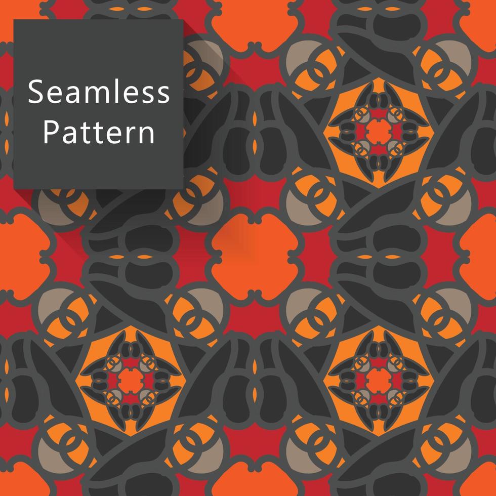 Abstract seamless pattern vector