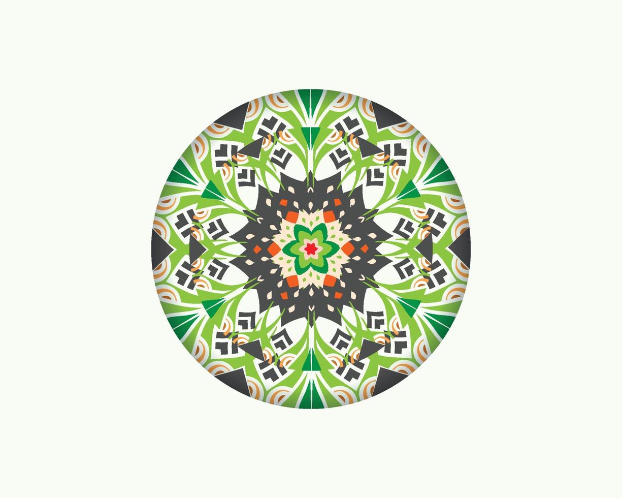 Colorful mandala. vector illustration. Islam, Arabic, Indian, Turkish, Pakistan, Chinese,