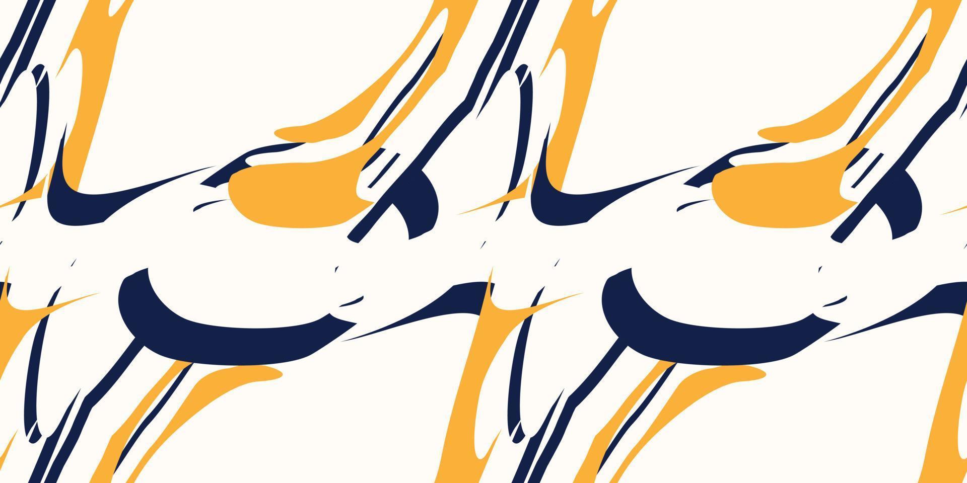 Seamless abstract modern pattern. Vector illustration.