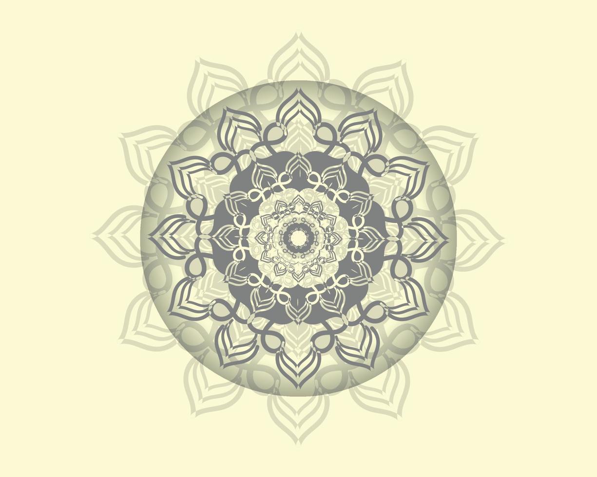 vector de mandala de lujo