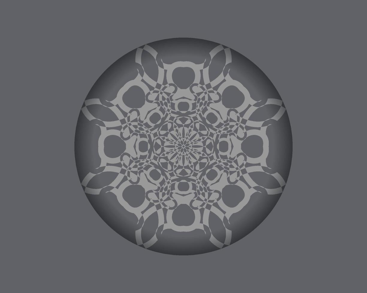 vector de mandala de lujo