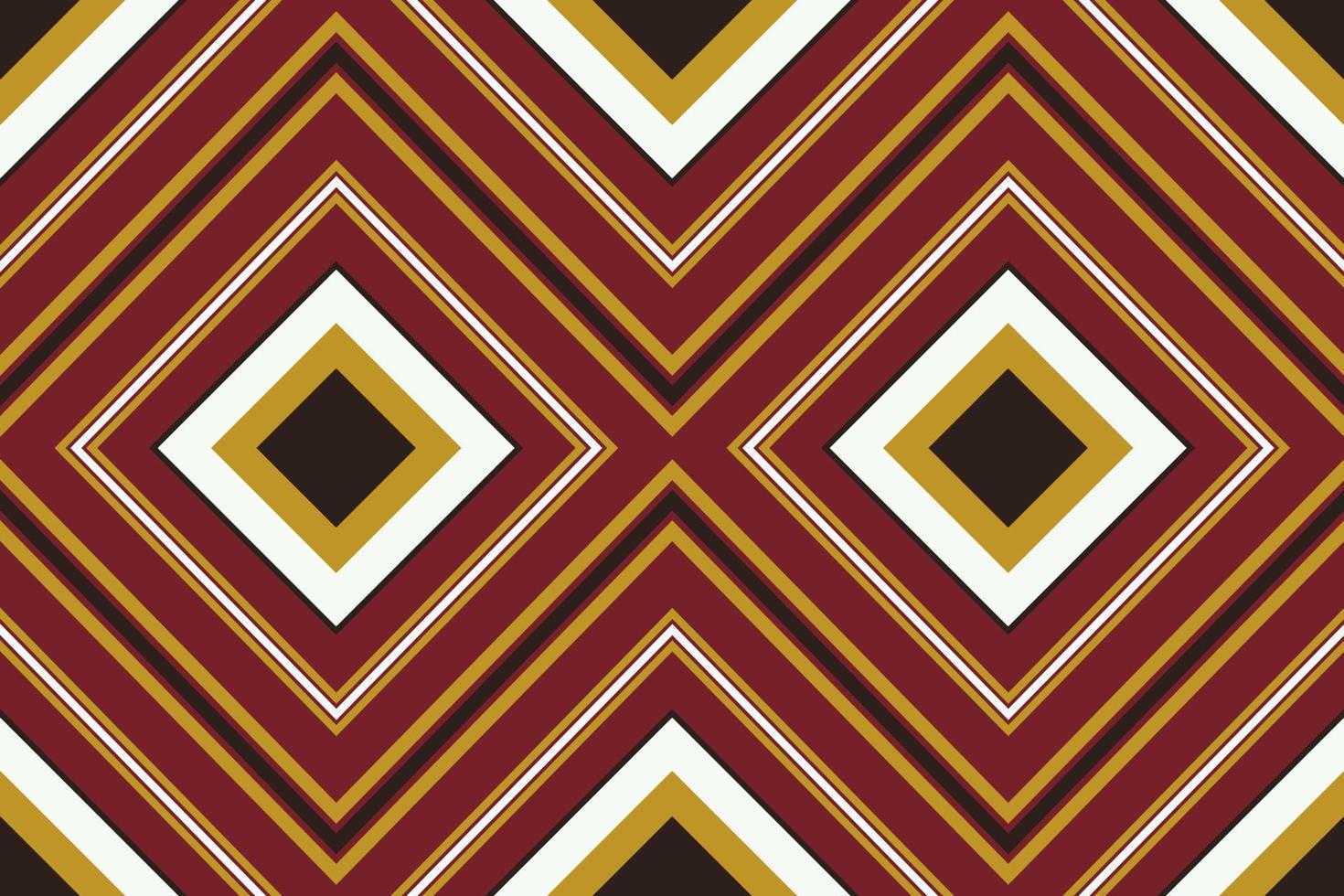 Ethnic fabric pattern geometric style. Sarong Aztec Ethnic oriental pattern traditional Crimson red background. Abstract,vector,illustration. use for texture,clothing,wrapping,decoration,carpet. vector