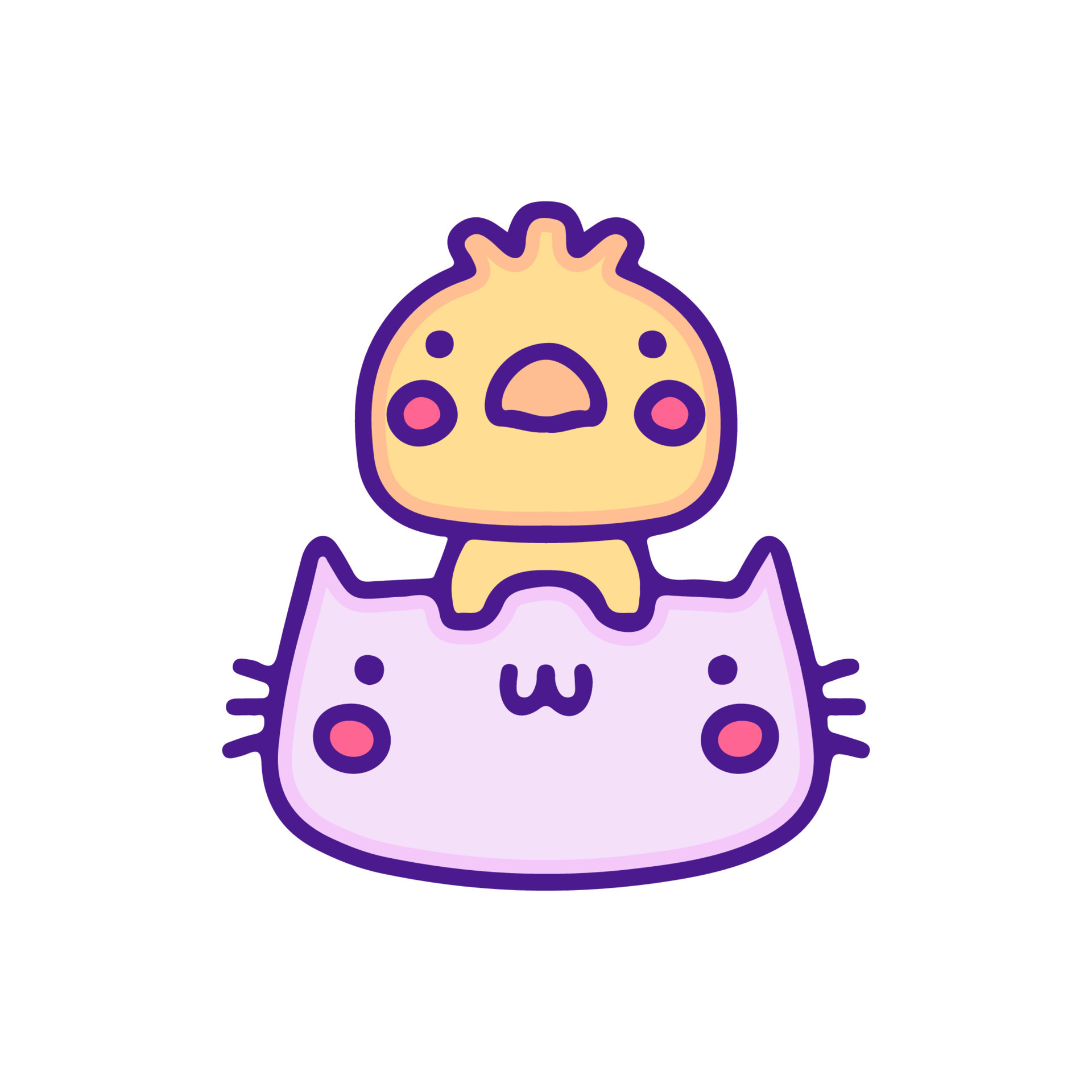 Kawaii duck and cat illustration, with soft pop style and old style 90s cartoon drawings. Artwork for street wear, t shirt, patchworks. 16769884 Vector Art at Vecteezy Kawaii duck and cat illustration, with soft pop style and old style 90s cartoon drawings. Artwork for street wear, t shirt, patchworks. 16769884 Vector Art at Vecteezy
