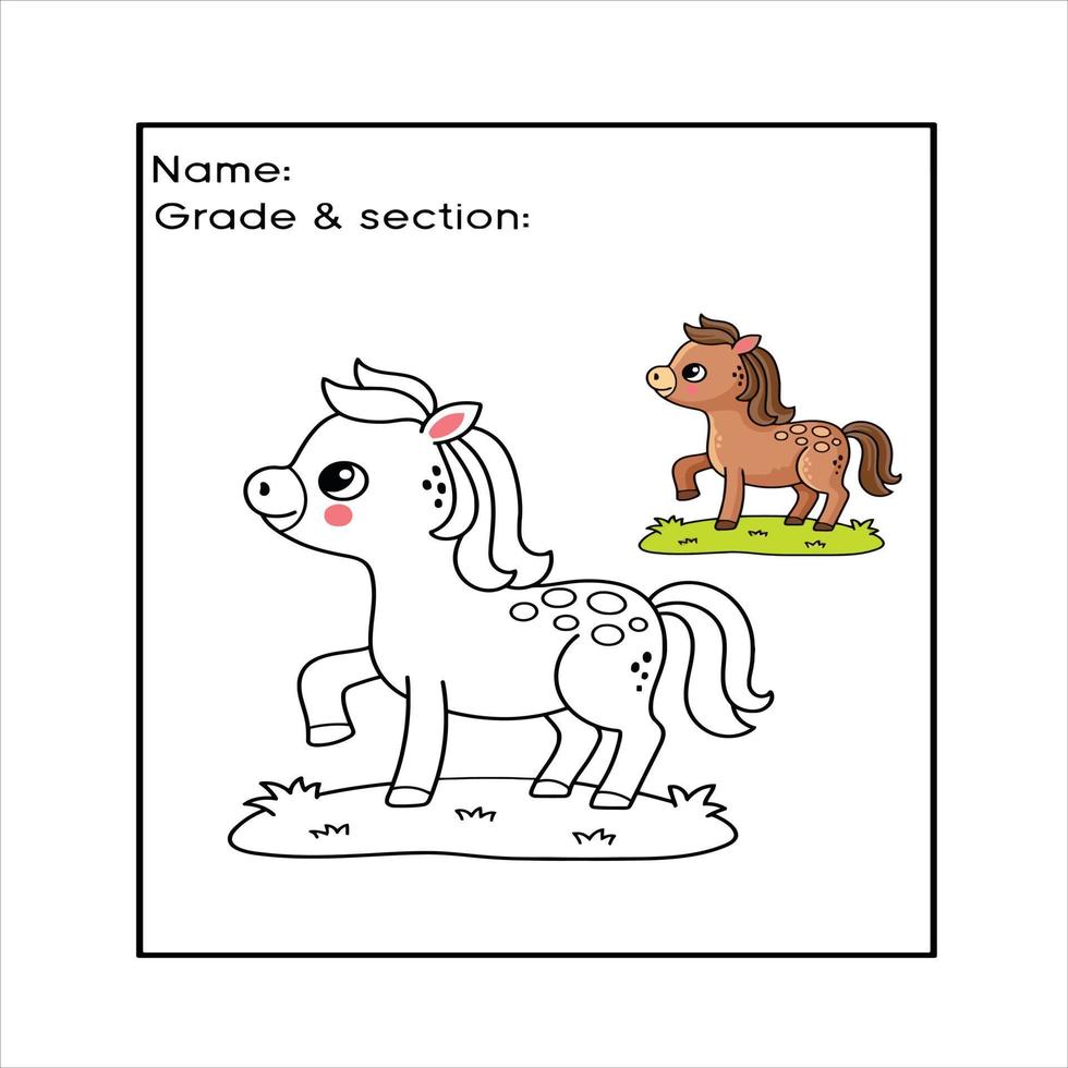 dot to dot coloring page vector