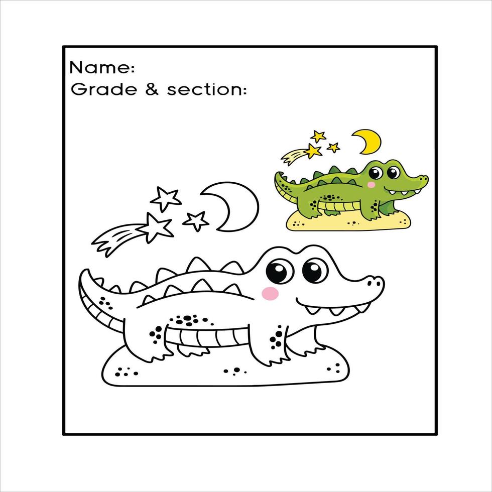 dot to dot coloring page vector