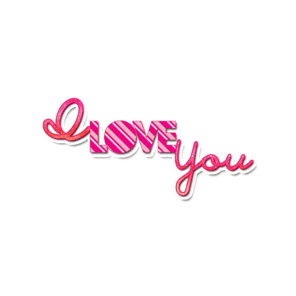 Valentine day decoration png
