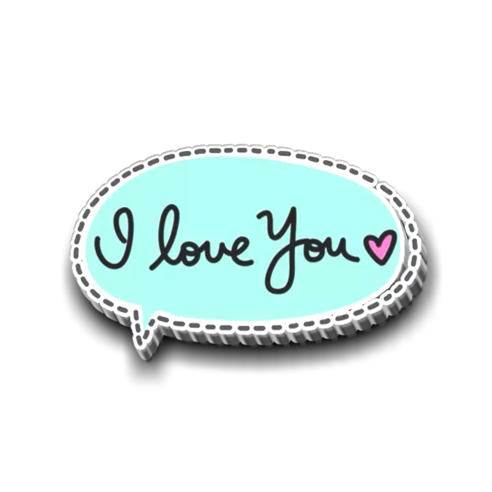 Valentine day decoration png