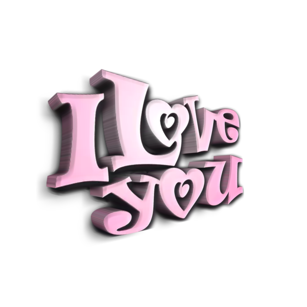 Valentine day decoration png