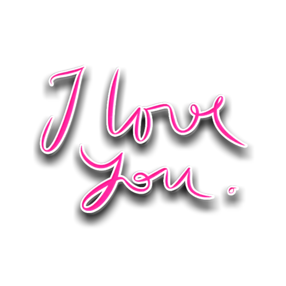 Valentine day decoration png