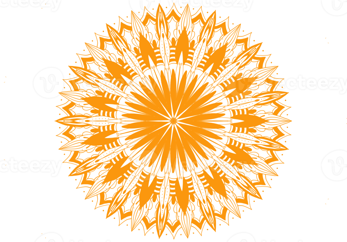 Indisch patroon, mandala achtergrond png