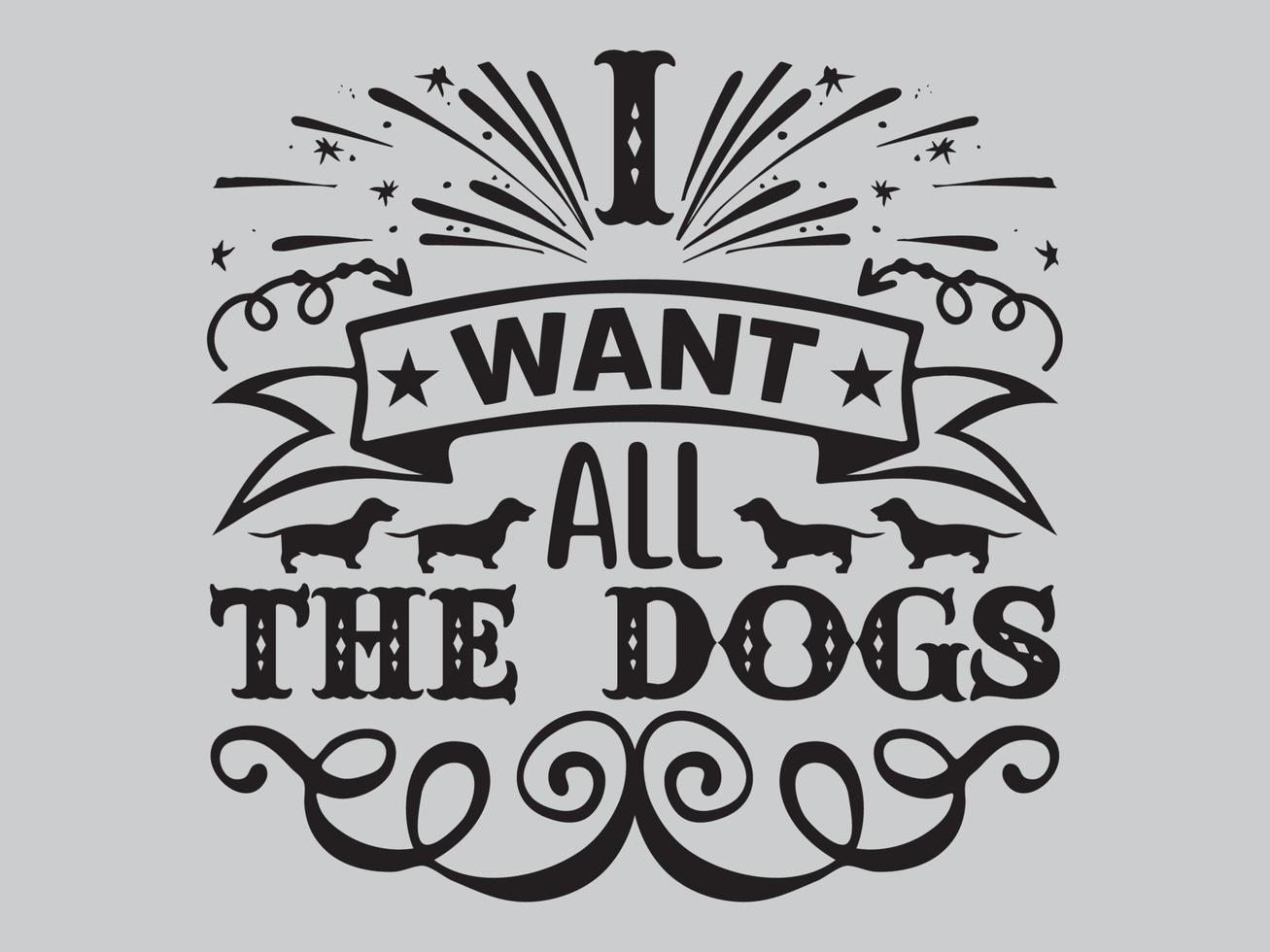 archivo eps de diseño de camiseta de perro vector