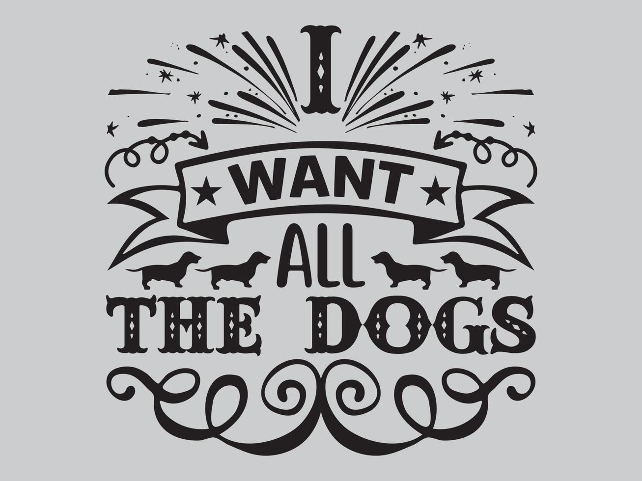 Dog T Shirt Design  Eps File vector