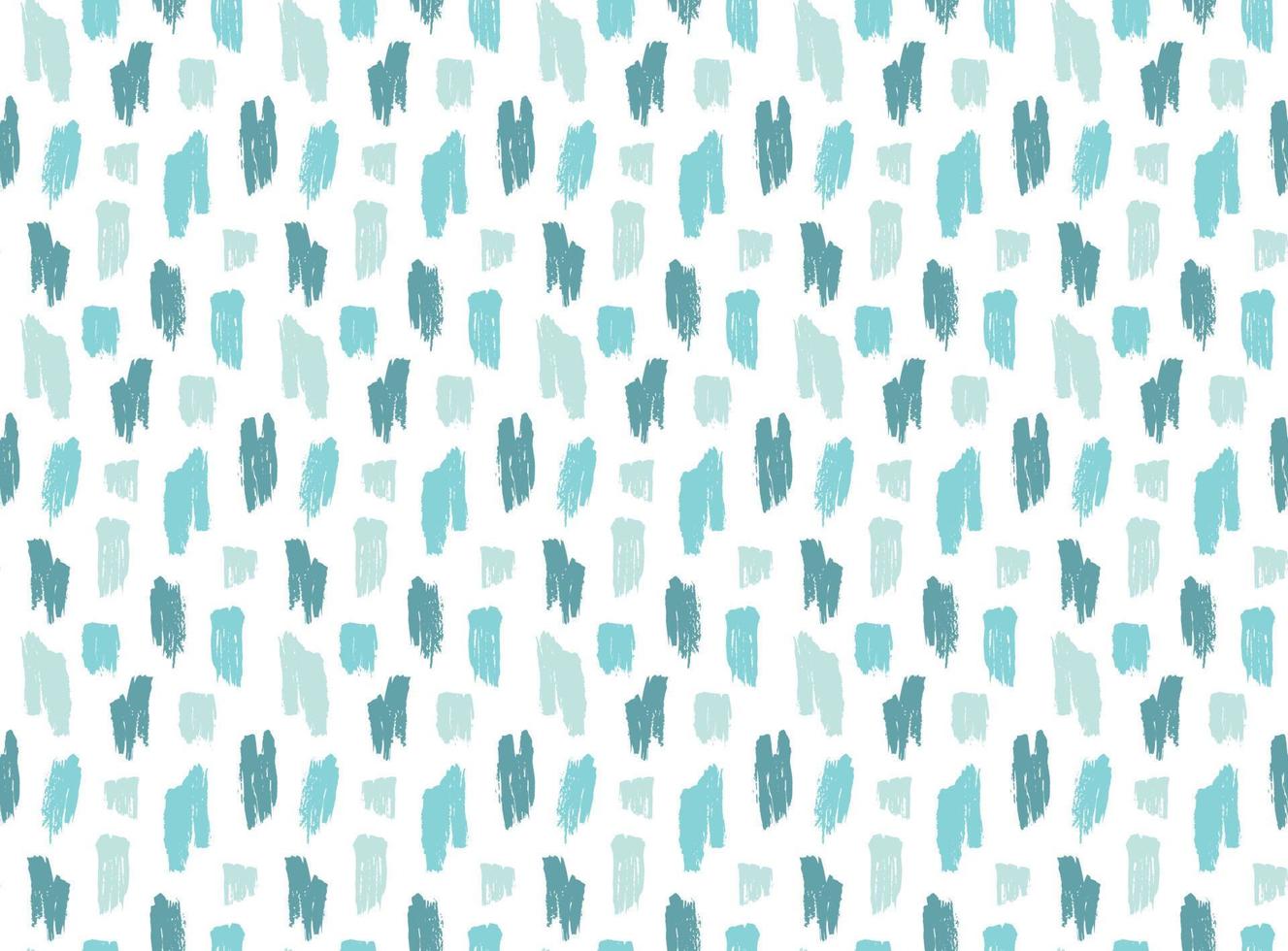 Seamless Rough Blue Brush Strokes Pattern vector