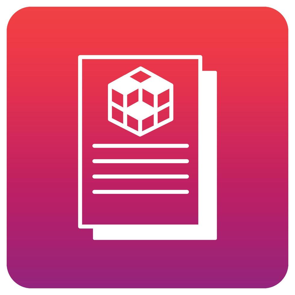 3 D Cube which can easily edit or modify vector