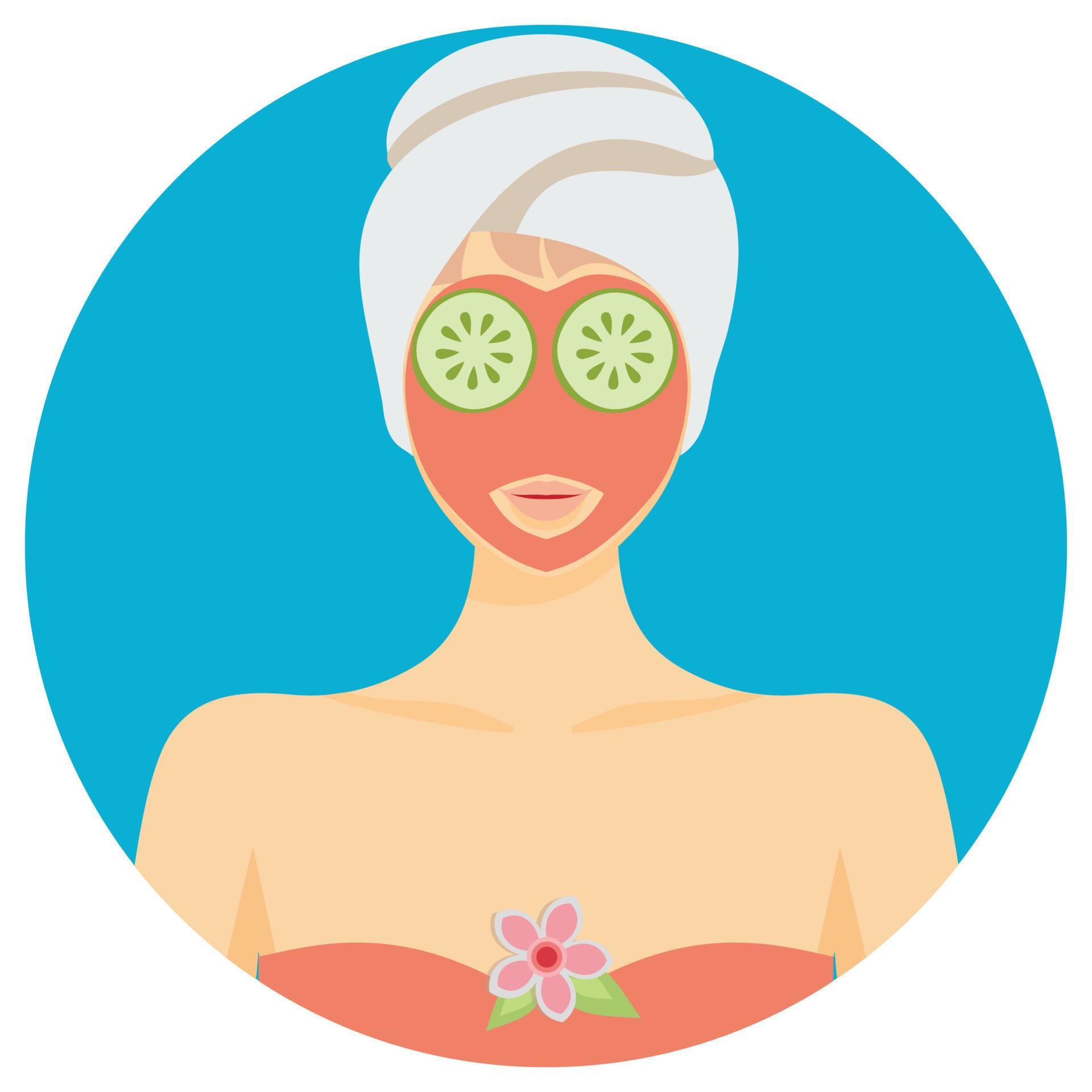 Facial Bleach which can easily edit or modify 16772074 Vector Art at