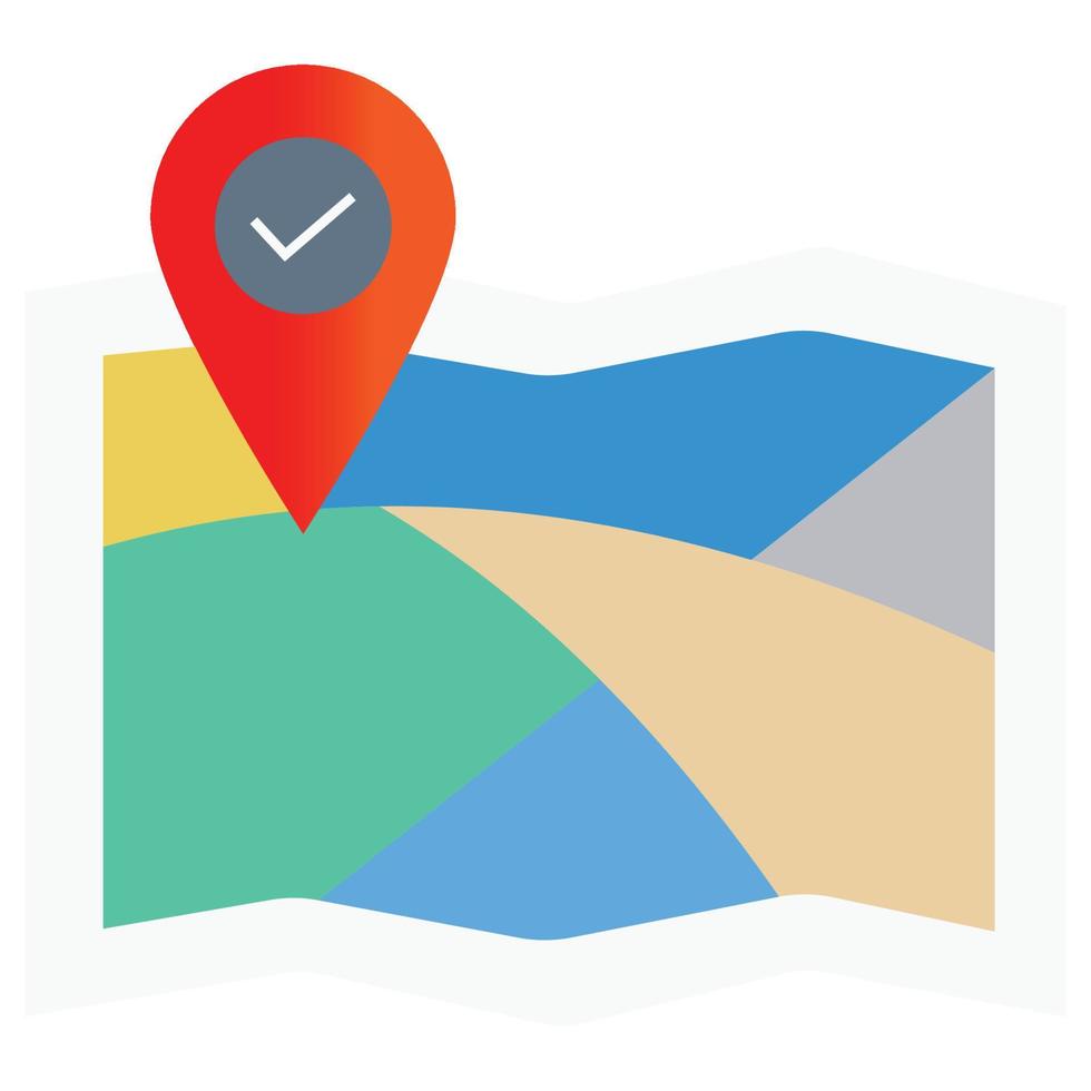 Navigation Map which can easily edit or modify vector