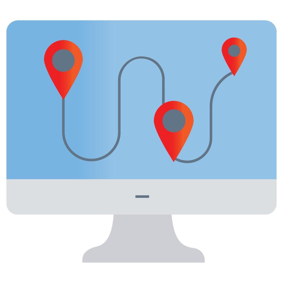 Navigation Map which can easily edit or modify vector