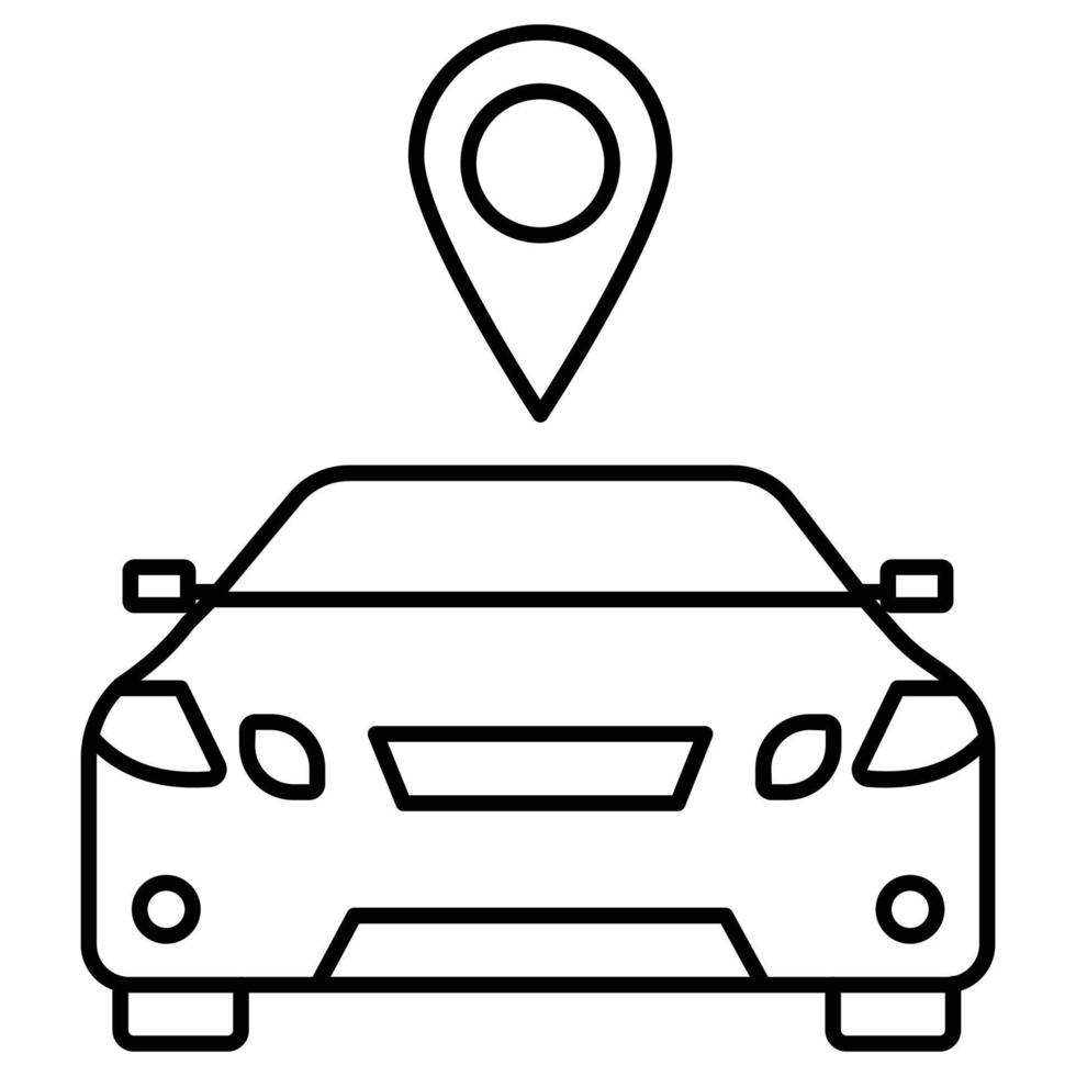 Car Tracker which can easily edit or modify vector