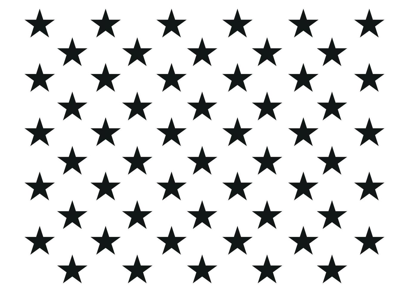 fifty stars of USA flag. vector on white background. American symbol. isolated on white background.