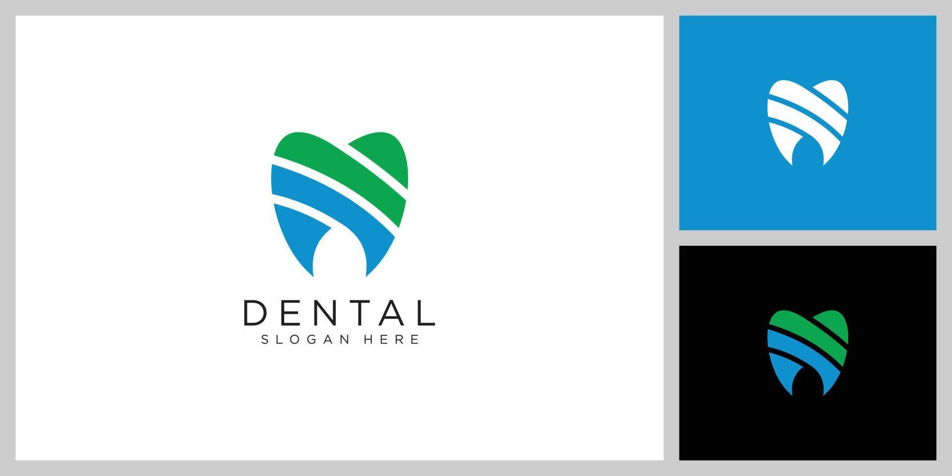 dental care logo vector design template