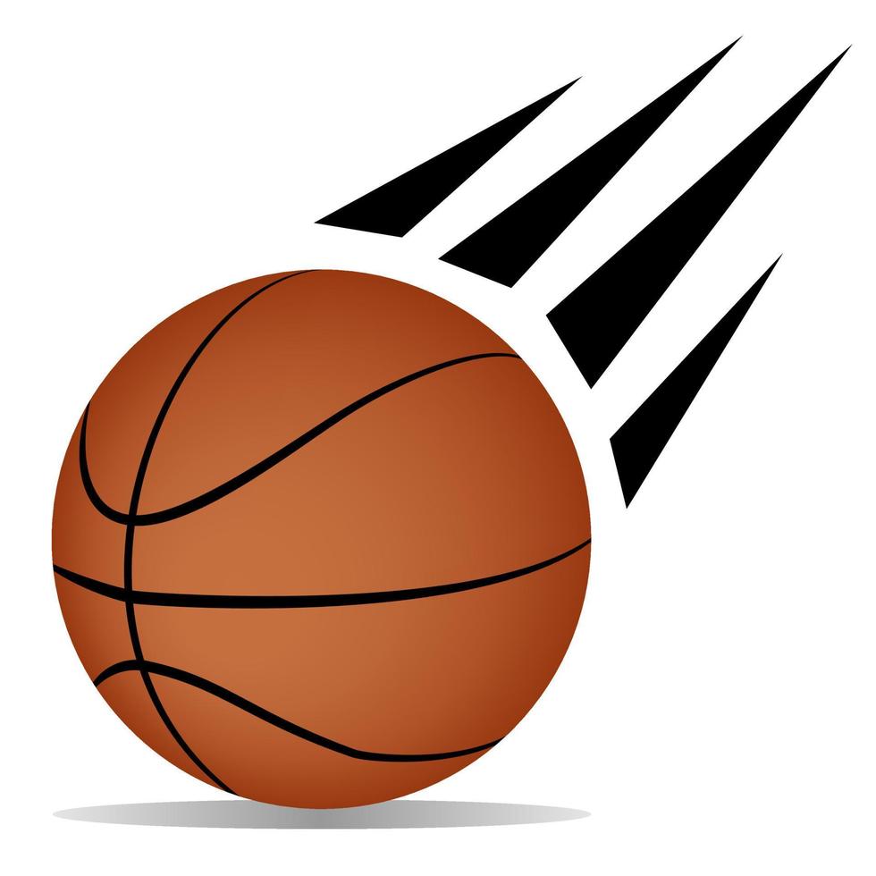 basketball movement icon object vector