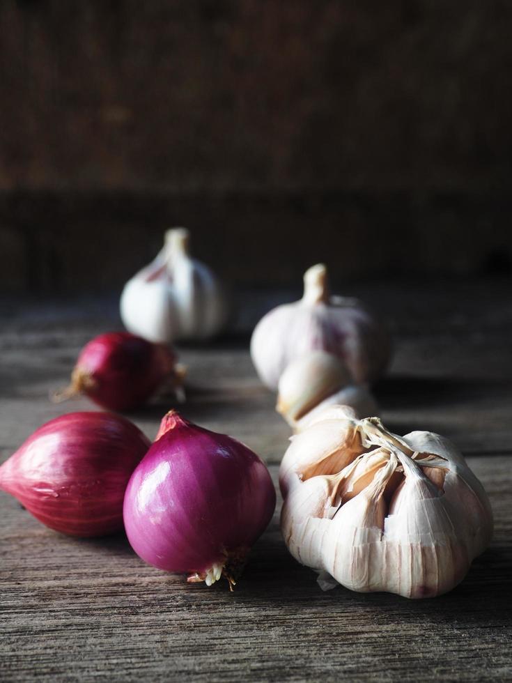 Thai cooking and spice shallot garlic chilli for Thai spicy past photo