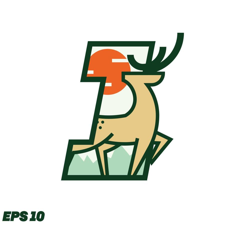 Deer Or Hunting Numeric 1 vector